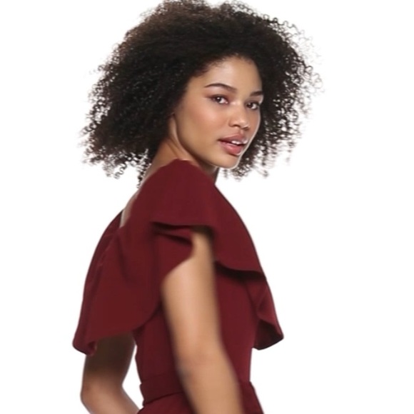 Almost Famous Ruffled Jumpsuit NWOT - Picture 4 of 10